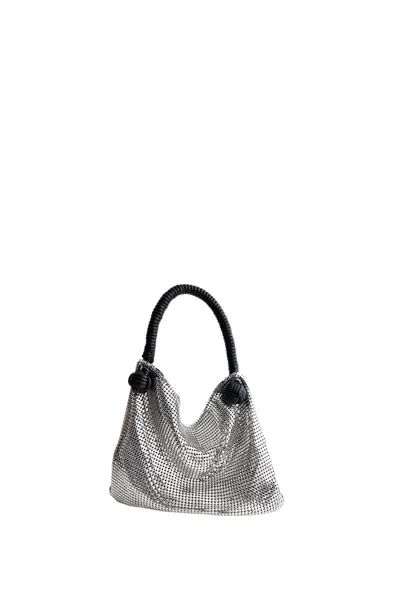 Rabanne Handbag In Metallic