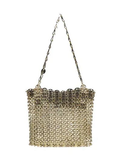 Rabanne Iconic 1969 Shoulder Bag In Gold