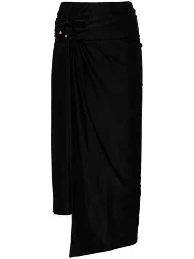 Rabanne Jupe Maxi Skirt In Negro