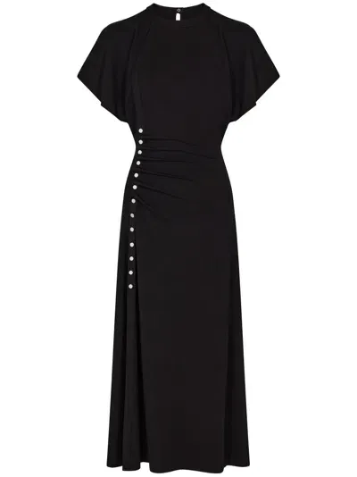 Rabanne Midi Dress In Black