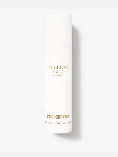 Rabanne Million Gold For Her Déodorant Spray 150ml In White