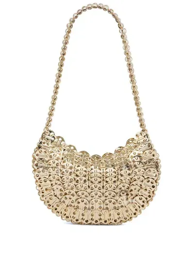 Rabanne Moon 1969 Shoulder Bag In Gold