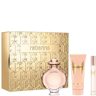 Rabanne Olympã©a Eau De Parfum 80ml Gift Set (worth £136) In White