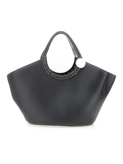 Rabanne Paco  Chain Handle Tote Bag In Black