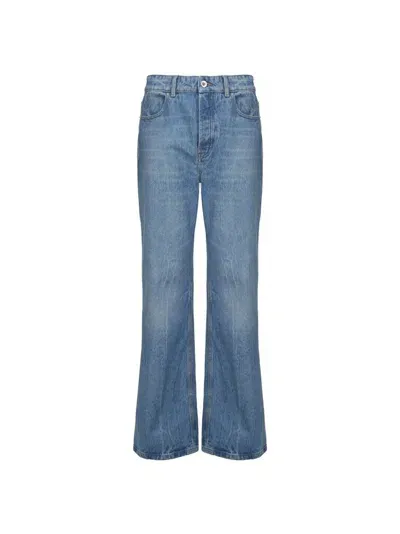 Rabanne Paco  High Waisted Flared Jeans In Blue