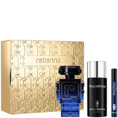 Rabanne Phantom Intense Eau De Parfum Intense 100ml Gift Set In White