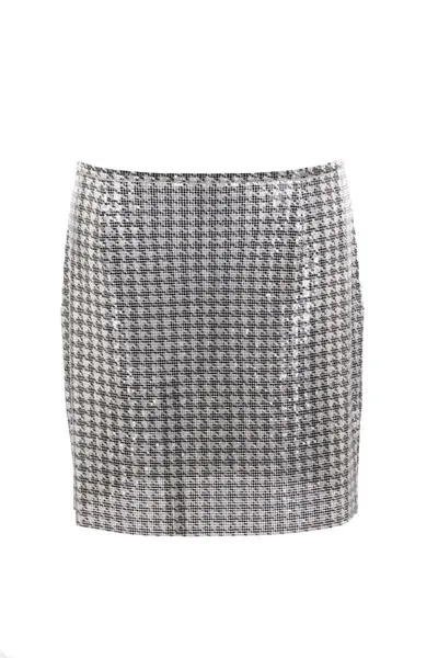 Rabanne Skirts In Silver+black