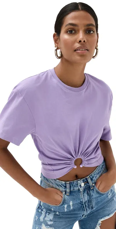 Rabanne Tee Shirt Lavender In Purple