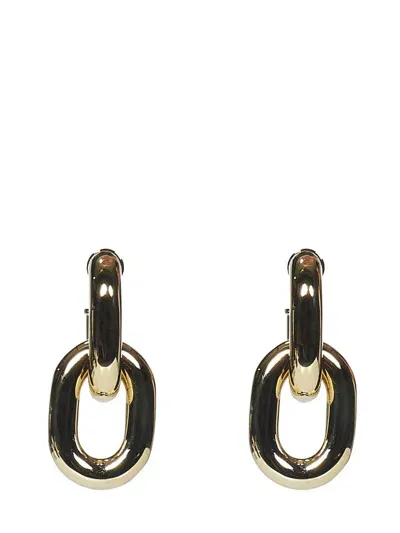 Rabanne Xl Link Earrings In Gold