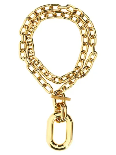 Rabanne Xl Link Necklace In Gold