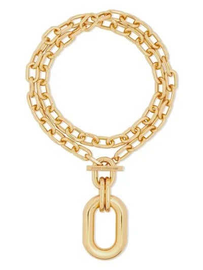 Rabanne Xl Link Necklace In Gold