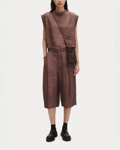 Rachel Comey Bacchus Top In Brown