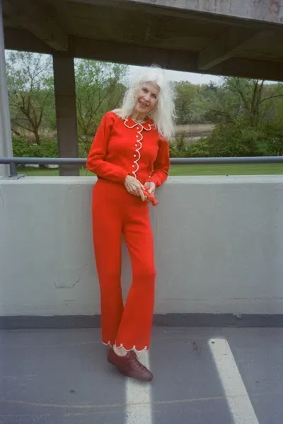 Rachelantonoff.com Cupcake Pant Red Xxs-3x