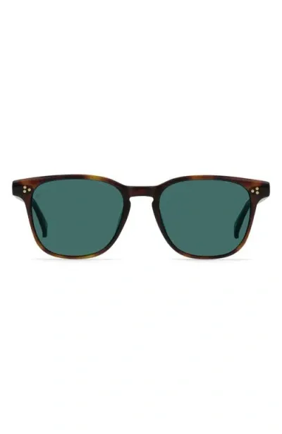 Raen Alvez 50mm Polarized Square Sunglasses In Green