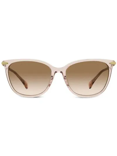 Rag & Bone Eyewear Transparent Rectangle-frame Sunglasses In Neutrals