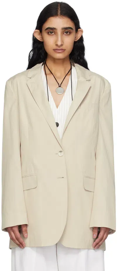 Rag & Bone Beige Odessa Blazer