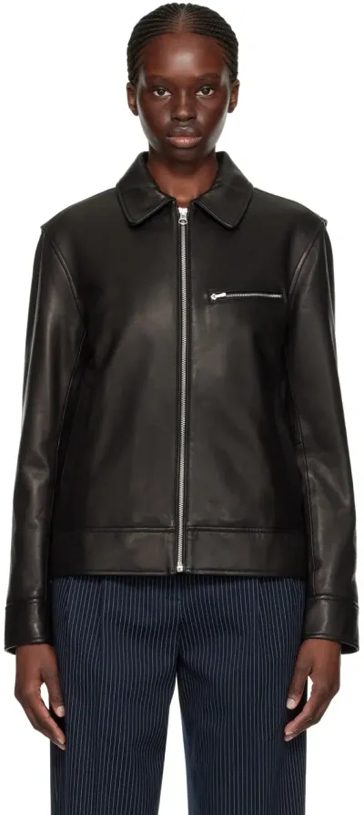 Rag & Bone Black Manon Leather Jacket