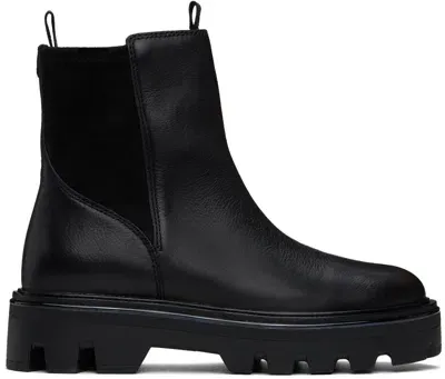 Rag & Bone Black Quinn Chelsea Boots