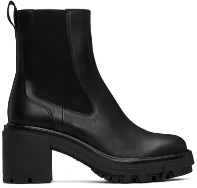 Rag & Bone Black Shiloh Mid Boots In Blk