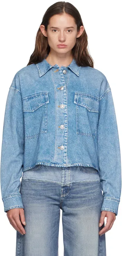 Rag & Bone Blue Miramar Jaiden Jacket In Valentina