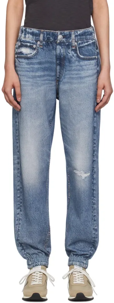 Rag & Bone Blue Miramar Jogger Jeans