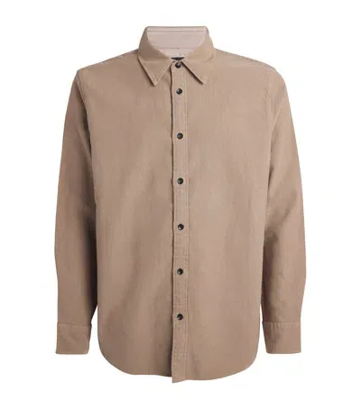 Rag & Bone Corduroy Shirt In Beige