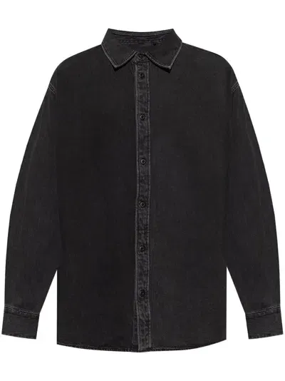 Rag & Bone Denim Shirt In Black