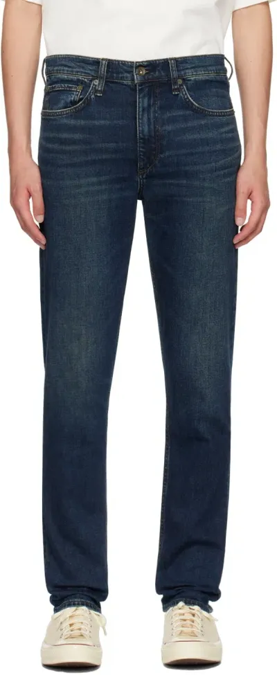 Rag & Bone Indigo Fit 2 Jeans In Cole