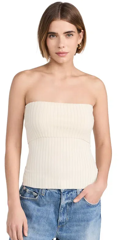 Rag & Bone Kaela Tube Top Ivory