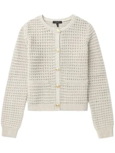 Rag & Bone Marlee Cardigan In Neutrals