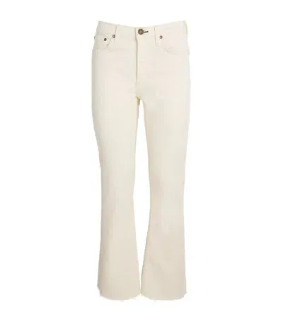 Rag & Bone Off-white Peyton Jeans In Ecru