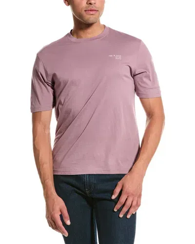 Rag & Bone 425 Logo-print Cotton T-shirt In Pink