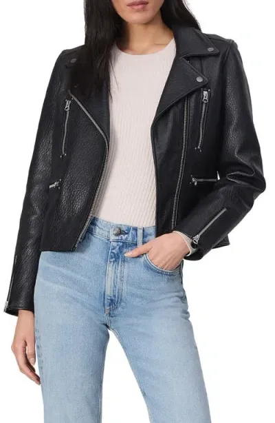 Rag & Bone Black Arrow Leather Jacket