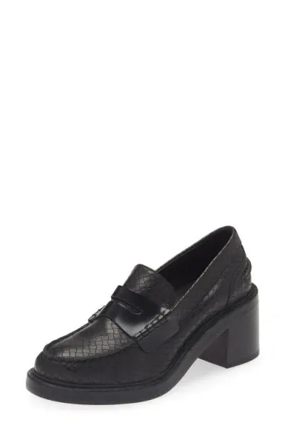 Rag & Bone Carter Heel Loafers Blkbktw