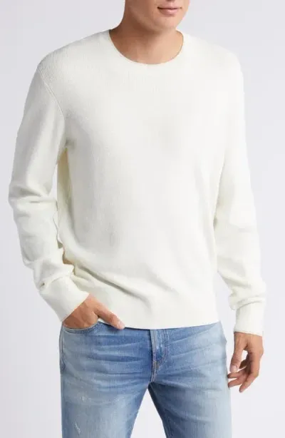 Rag & Bone Dexter Fine Gauge Sweater In Ivory