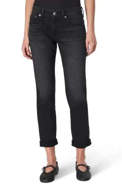 Rag & Bone Dre Low-rise Slim Boyfriend Jeans In Cornelia