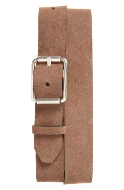 Rag & Bone Evan Suede Belt In Desert Suede