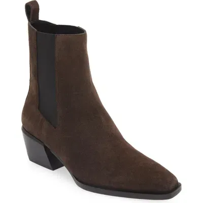 Rag & Bone Brown Joni Chelsea Boots In Drkespsosd