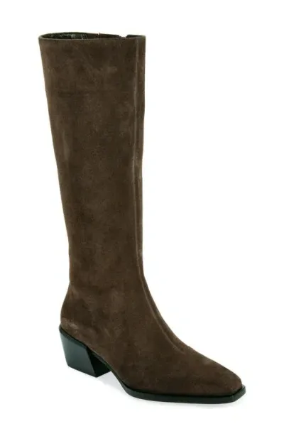 Rag & Bone Brown Joni Knee High Tall Boots In Drkespsosd