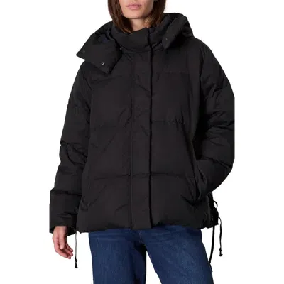 Rag & Bone Lenny Down Puffer Coat In Black