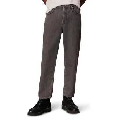 Rag & Bone Stride Tapered Leg Jeans In Charcoal