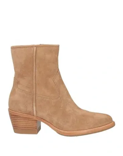 Rag & Bone Mustang Suede Ankle Boots In Beige