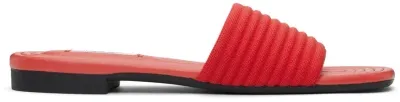 Rag & Bone Red Ellis Sandals In Scarlett