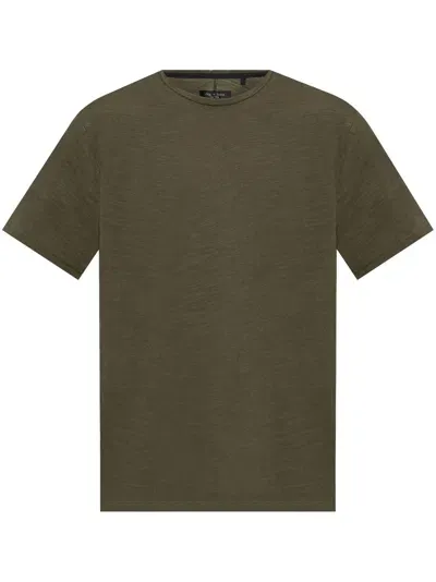 Rag & Bone Short-sleeve T-shirt In Green