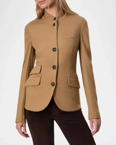 Rag & Bone Slade Japanese Wool Blazer In Camel