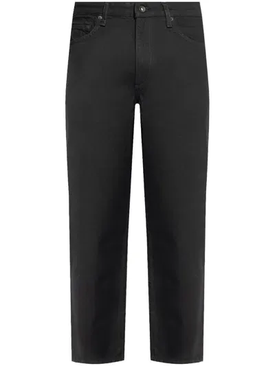 Rag & Bone Straight-leg Jeans In Black