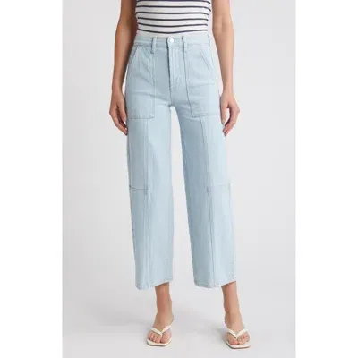 Rails Getty High Waist Crop Utility Jeans In Oceanview