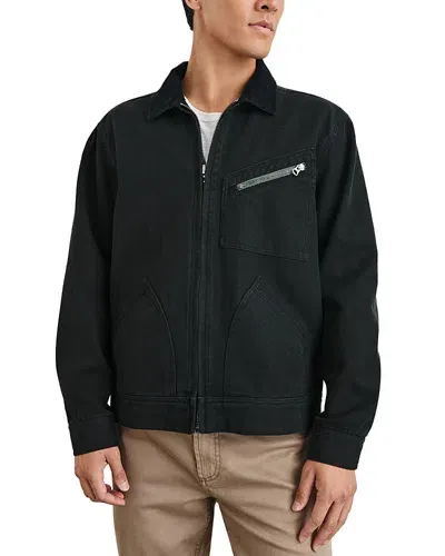 Rails Ketter Zip Front Jacket In Raven