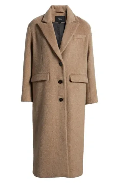 Rails Opera Wool Blend Coat In Heather Latte