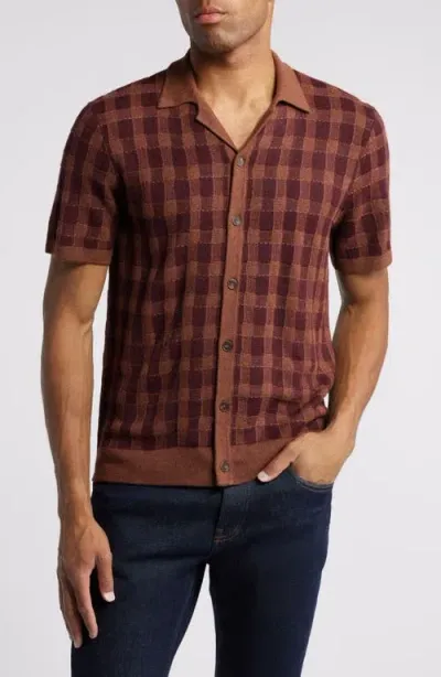 Rails Ronan Check Camp Shirt In Brick